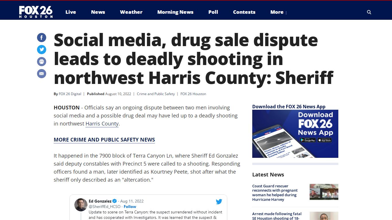 Social media, drug sale dispute leads to deadly shooting in northwest ...