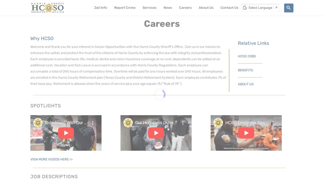 Careers—Harris County Texas Sheriff's Office